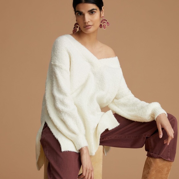Anthropologie Sweaters - Anthropologie NWT soft tunic, size S but quite oversized fit for larger body too